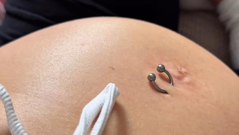 Carmen Grebenisan a dezvăluit când va naște. Influencerita a spus și ce fel de naștere alege