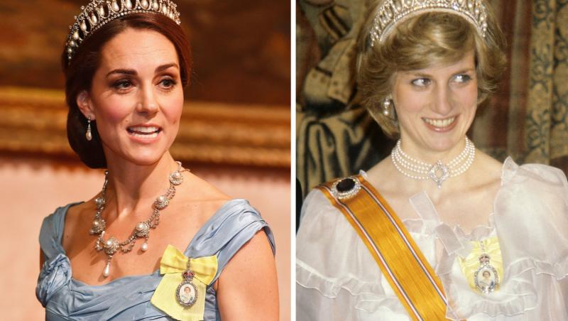 Kate Middleton are acces la o bijuterie de 135 de milioane de dolari. Era printre preferatele Prințesei Diana