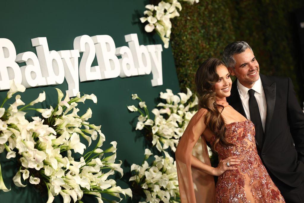 Jessica Alba alături de fostul ei soț, Cash Warren