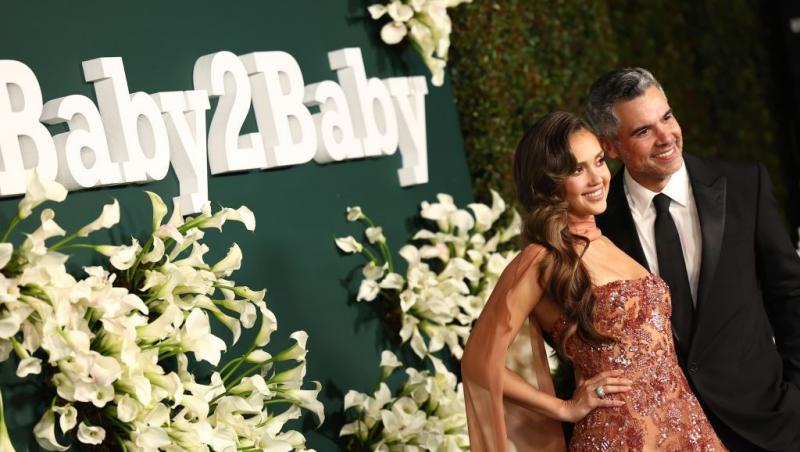 Jessica Alba alături de fostul ei soț, Cash Warren