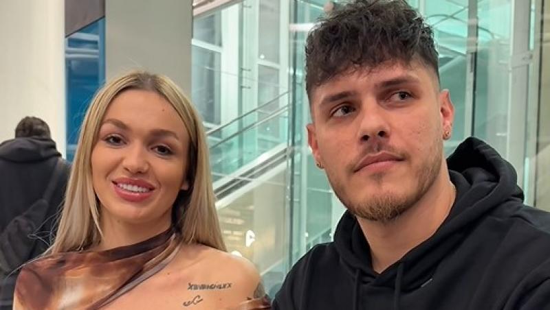 Interviu din aeroport cu Ella și Andrei. Planurile lor de viitor, sub semnul întrebării după Insula Iubirii sezonul 9