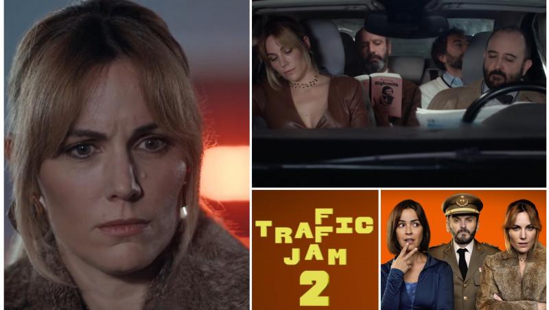 colaj foto cu imagini din sezonul 2 al serialului traffic jam