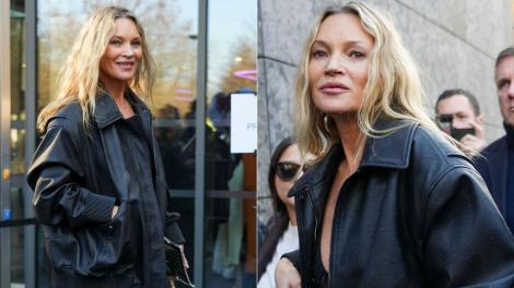 Kate Moss, accident vestimentar în plină stradă. Cum au surprins-o paparazzi, spre surprinderea tuturor
