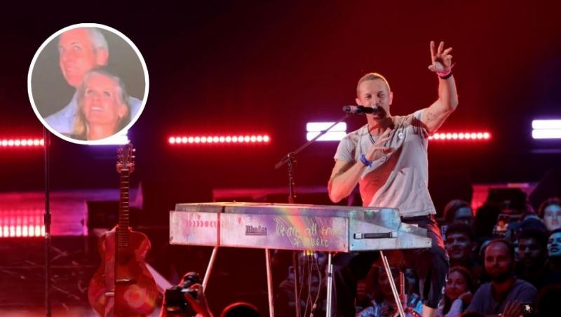 colaj chris martin la un concert coldplay și Andy Byron și Kristin Cabot