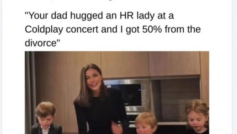 Aventura unui CEO faimos cu o angajată a fost dezvăluită în timpul unui concert Coldplay. Cum au încercat să se ascundă | VIDEO