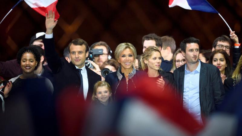 Cum arată mezina lui Brigitte Macron. Este mai mică cu șase ani decât președintele francez