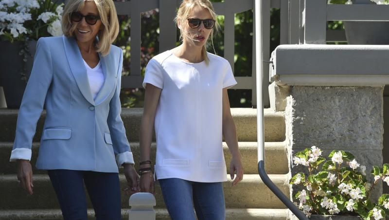 Cum arată mezina lui Brigitte Macron. Este mai mică cu șase ani decât președintele francez