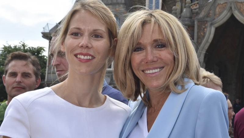 Cum arată mezina lui Brigitte Macron. Este mai mică cu șase ani decât președintele francez