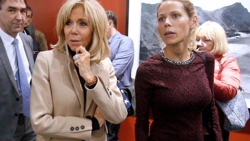 Cum arată mezina lui Brigitte Macron. Este mai mică cu șase ani decât președintele francez