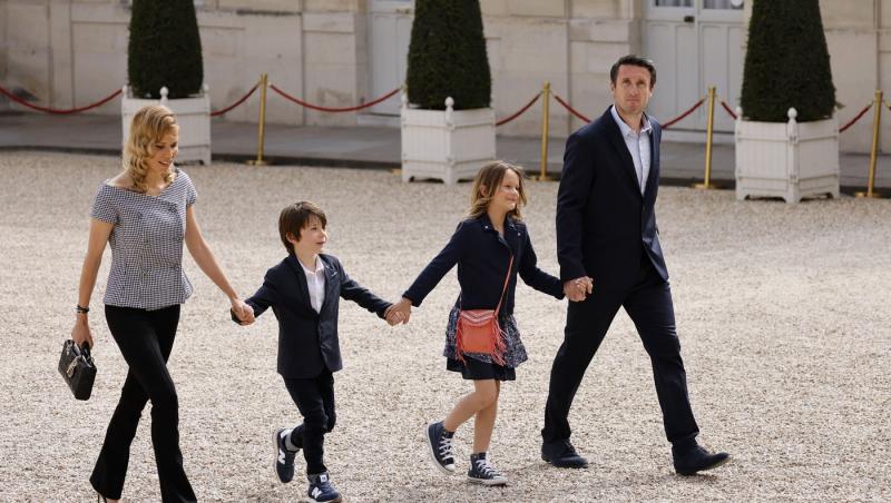 Cum arată mezina lui Brigitte Macron. Este mai mică cu șase ani decât președintele francez