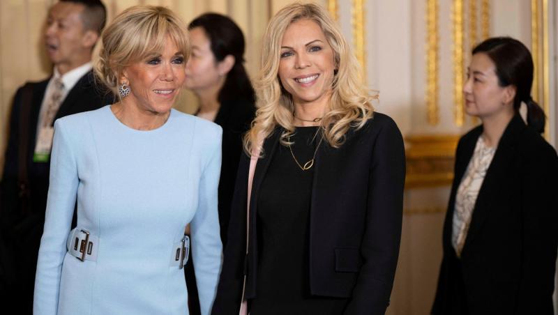 Cum arată mezina lui Brigitte Macron. Este mai mică cu șase ani decât președintele francez