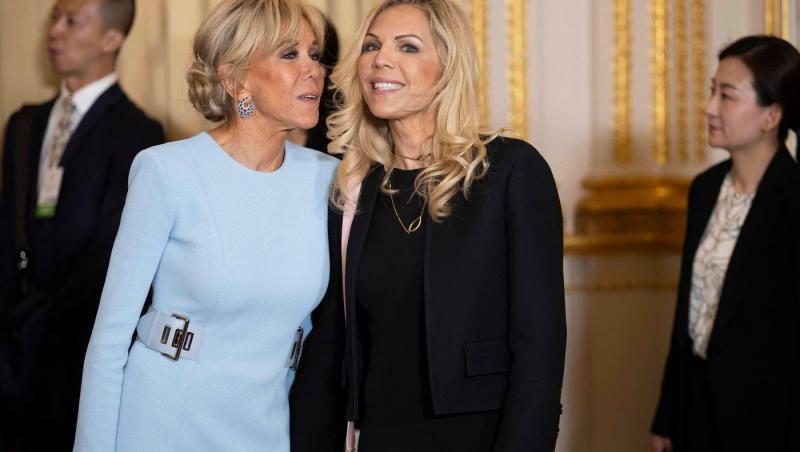 Cum arată mezina lui Brigitte Macron. Este mai mică cu șase ani decât președintele francez