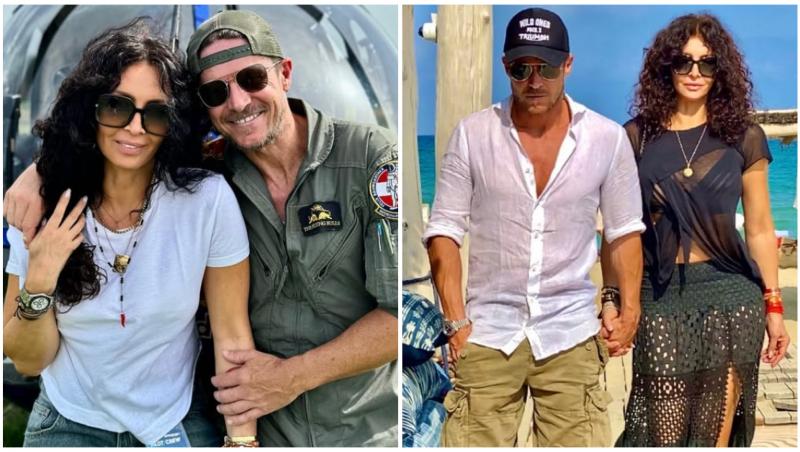 Colaj cu Mihaela Rădulescu și Felix Baumgartner în două ipostaze diferite
