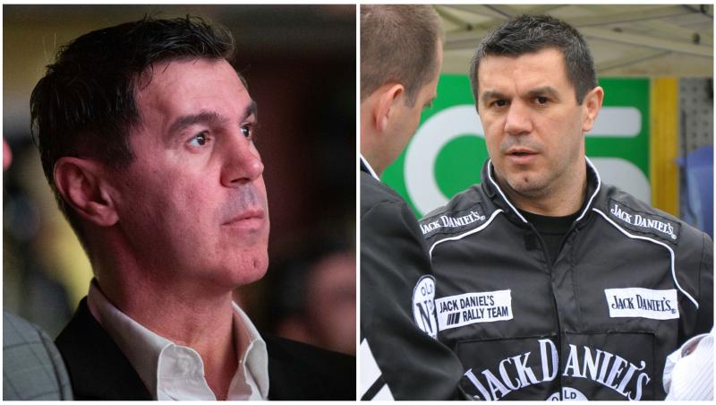 Colaj cu Mihai Leu în două ipostaze diferite