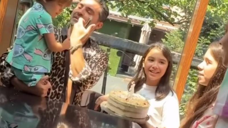 Pepe și-a sărbătorit ziua de naștere. Cum l-au filmat copii lui și ce surpriză i-au făcut