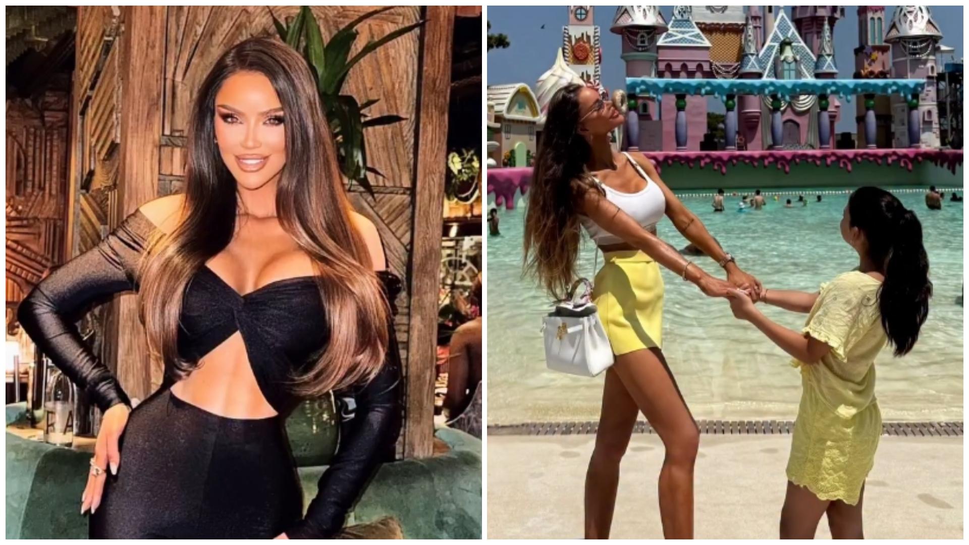 Bianca Drăgușanu și fiica ei, Sofia