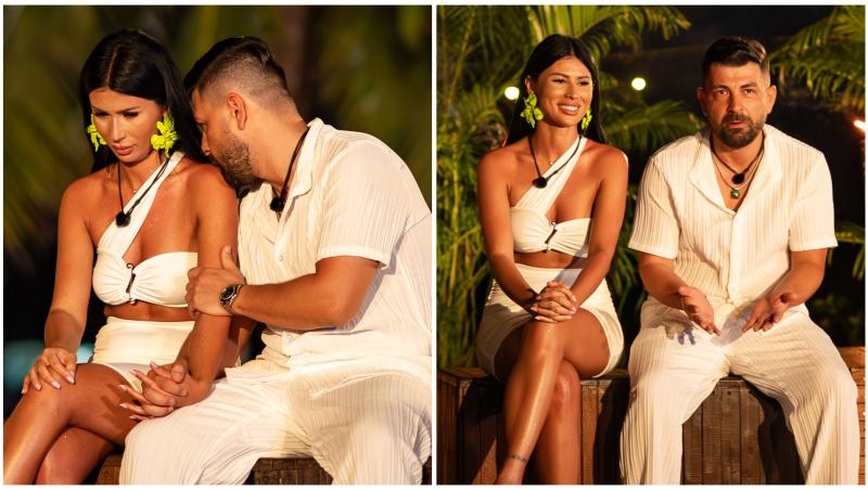 Colaj cu Bianca și Marian la Insula Iubirii sezonul 9 în două ipostaze diferite