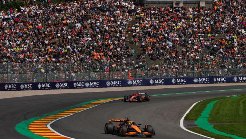 Program Formula 1™, Marele Premiu al Belgiei. Vezi spectacolul LIVE pe canalele Antena și în AntenaPLAY, 25-27 iulie 2025