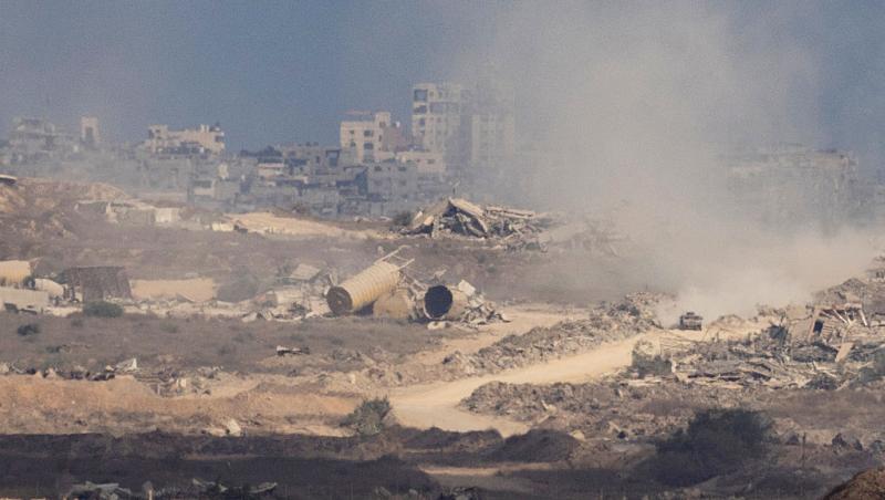 Biserica Sfânta Familie din Gaza, distrusă de un atac israelian mortal. Doi demnitari creștini au vizitat enclava palestiniană