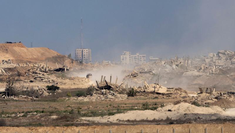 Biserica Sfânta Familie din Gaza, distrusă de un atac israelian mortal. Doi demnitari creștini au vizitat enclava palestiniană