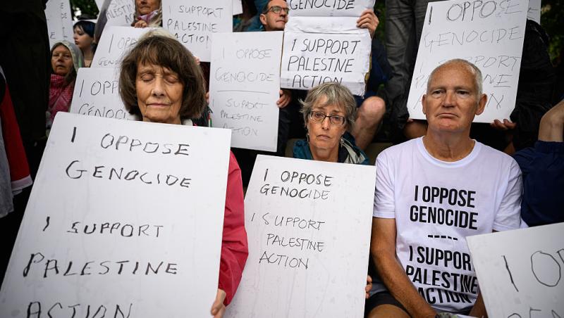 Biserica Sfânta Familie din Gaza, distrusă de un atac israelian mortal. Doi demnitari creștini au vizitat enclava palestiniană