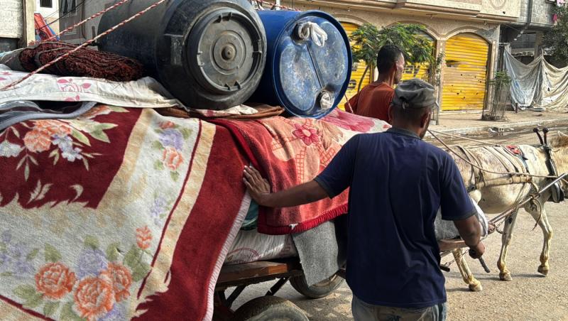 Biserica Sfânta Familie din Gaza, distrusă de un atac israelian mortal. Doi demnitari creștini au vizitat enclava palestiniană