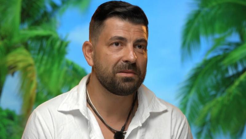 Insula Iubirii, 22 iulie 2025. Cum a reacționat Marian Grozavu când a văzut de la cine primește iubita lui o ghirlandă. Ce a zis