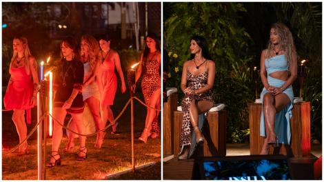 Insula Iubirii, 23 iulie 2025. Prima ceremonie a focului pentru fete după separarea de partenerii lor. Ce imagini au văzut