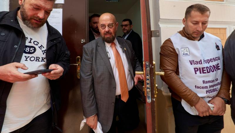 Cristian Popescu Piedone, suspendat de la șefia ANPC. A fost plasat sub control judiciar și a contestat imediat măsura preventivă