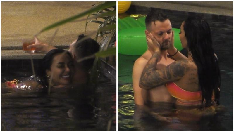 Colaj cu Marius Avram și Naba Salem la Insula Iubirii sezon 9, în piscină