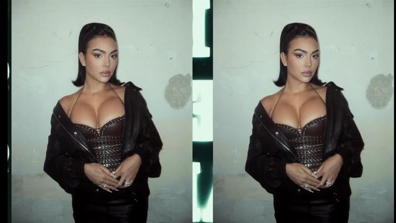 Imaginile cu Georgina Rodríguez în biserică i-au înfuriat pe internauți. Cum a pozat iubita lui Cristiano Ronaldo în lăcașul sfânt