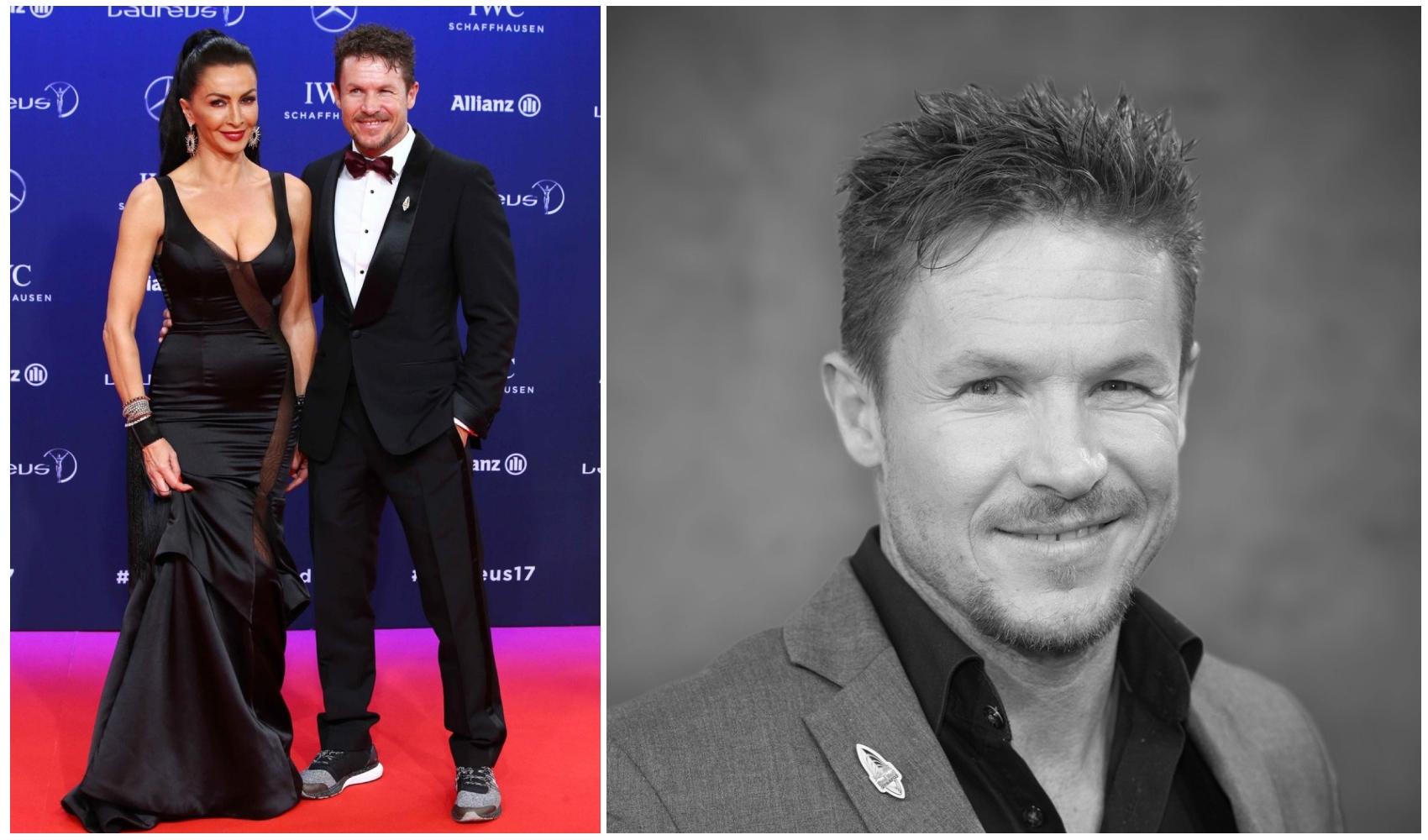 colaj foto cu mihaela radulescu si Felix Baumgartner