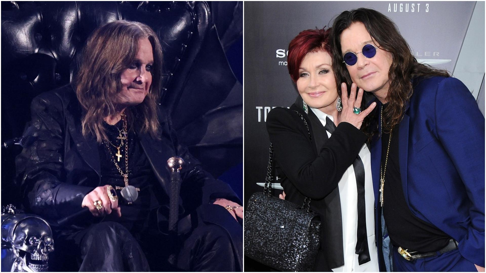 colaj foto ozzy osbourne si sharon