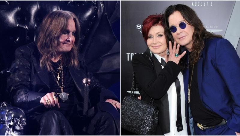 colaj foto ozzy osbourne si sharon