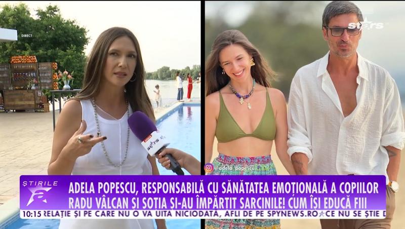 Cum își împart Radu Vâlcan și Adela Popescu sarcinile de părinți. Frumoasa lui soție a vorbit despre relația lor cu cei 3 băieți