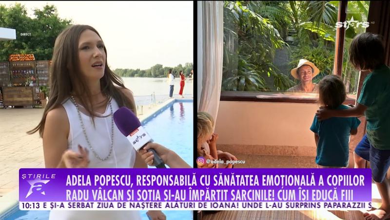 Cum își împart Radu Vâlcan și Adela Popescu sarcinile de părinți. Frumoasa lui soție a vorbit despre relația lor cu cei 3 băieți