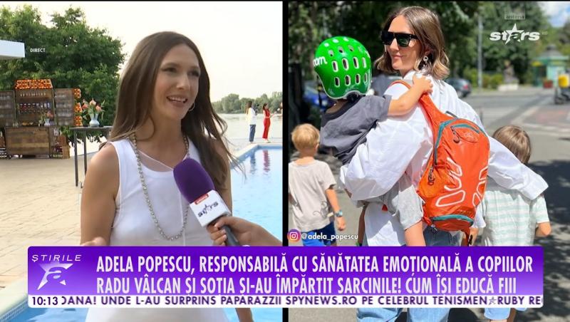 Cum își împart Radu Vâlcan și Adela Popescu sarcinile de părinți. Frumoasa lui soție a vorbit despre relația lor cu cei 3 băieți