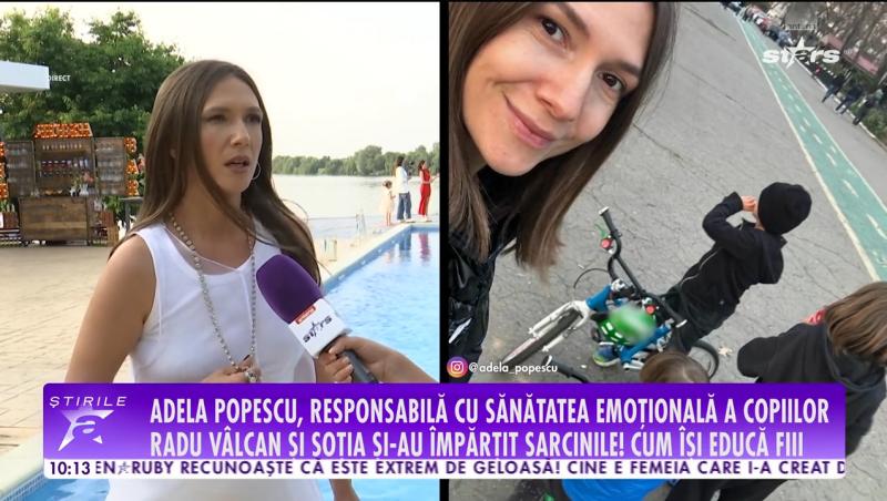 Cum își împart Radu Vâlcan și Adela Popescu sarcinile de părinți. Frumoasa lui soție a vorbit despre relația lor cu cei 3 băieți