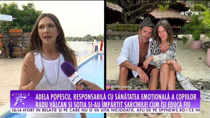 Cum își împart Radu Vâlcan și Adela Popescu sarcinile de părinți. Frumoasa lui soție a vorbit despre relația lor cu cei 3 băieți