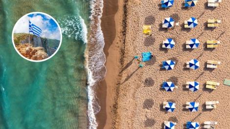 Grecii și-au păstrat o plajă doar pentru ei. Unde se află refugiul elenilor: „Aici înotăm cu demnitate”