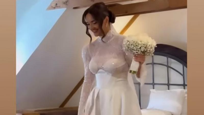 Fratele lui Radu Vâlcan și iubita lui se căsătoresc astăzi. Primele imagini cu Cristian Vâlcan și Izabela în rochie de mireasă