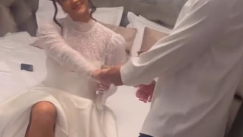 Fratele lui Radu Vâlcan și iubita lui se căsătoresc astăzi. Primele imagini cu Cristian Vâlcan și Izabela în rochie de mireasă