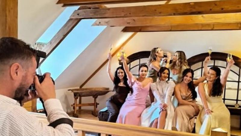 Cum arată localul unde se ține nunta lui Cristian Vâlcan și a Izabelei. Mirii și invitații lor petrec într-un decor de basm | FOTO