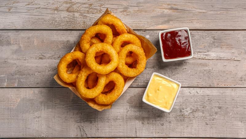 bol cu inele de ceapă crocante