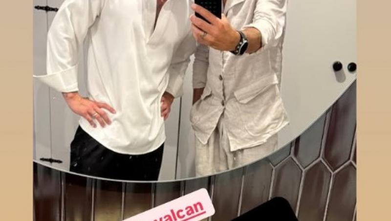 Cum a arătat tortul de la nunta lui Cristian Vâlcan și a Izabelei. Ce discurs emoționant a ținut Radu Vâlcan pentru miri