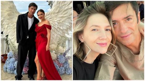 Cum au apărut Radu Vâlcan și Adela Popescu la nunta lui Cristian Vâlcan cu Izabela. Ce detaliu au observat fanii: „Sarcină ușoară”