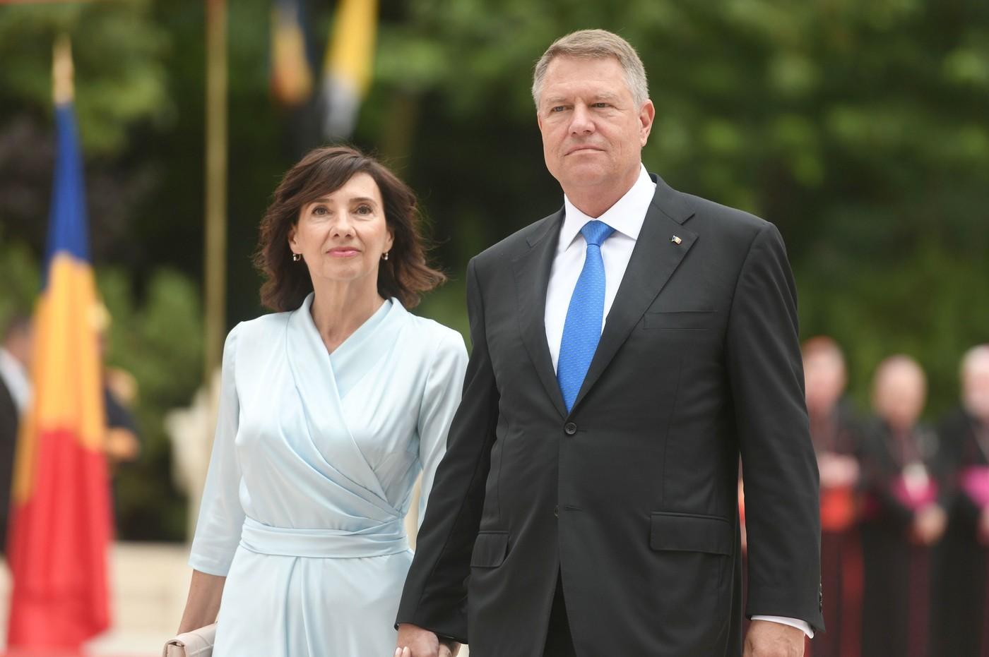 carmen și klaus iohannis în mandatul acestuia