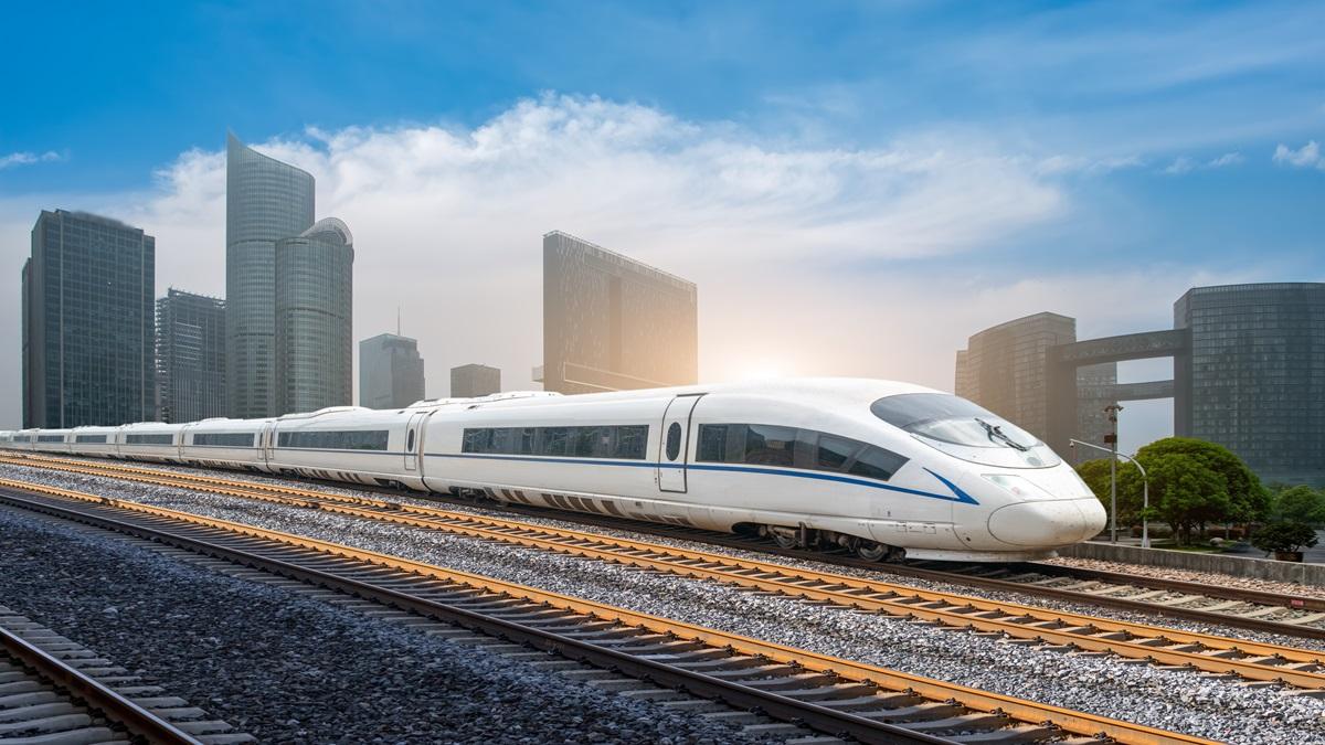 Cum ar arăta un tren în 2075. Nu seamănă deloc cu transportul public actual