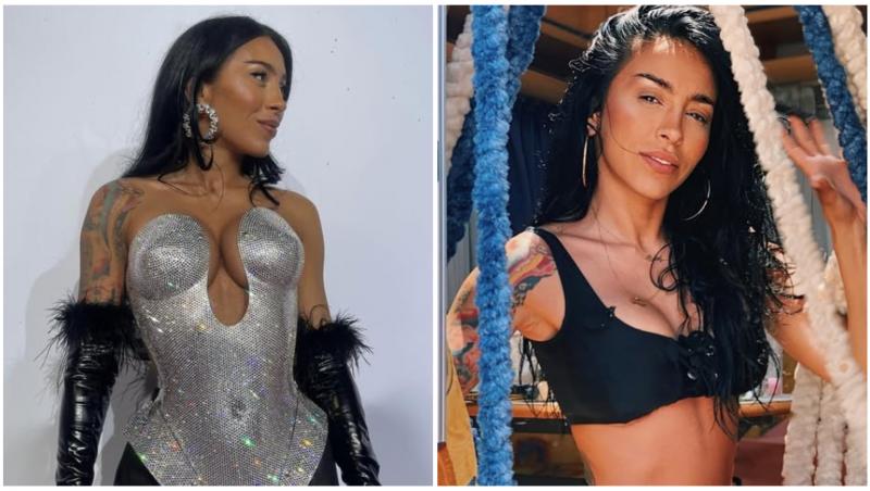 Colaj cu Ruby în două ipostaze diferite