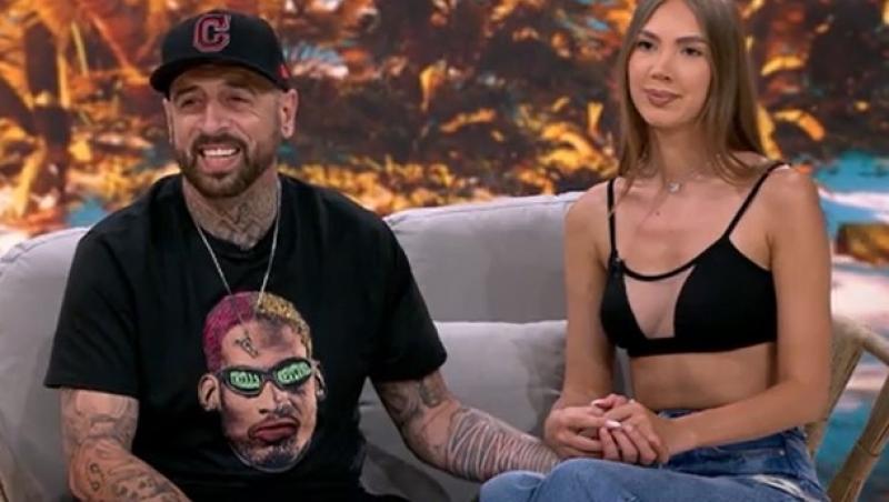 Cu ochii pe Insulă, episodul 5. Gestul neașteptat pe care Olga, iubita lui CRBL, l-a făcut în direct la TV